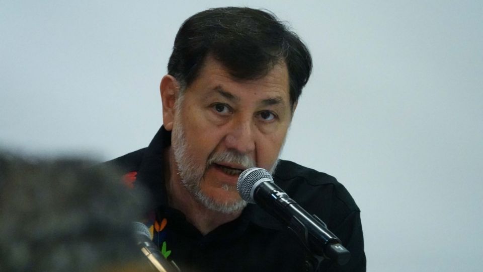 El presidente de la Cámara de Senadores, Gerardo Fernández Noroña.