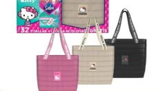 Saba regala encantadoras bolsas de Hello Kitty y organizadores de Agatha Ruiz de la Prada