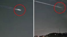 Captan VIDEO de meteorito en el cielo de Brasil; en 5 segundos recorrió todo un estado