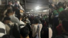 Noche caótica en el Metro: reportan saturación en Pantitlán y retiran trenes de las líneas 4 y 8