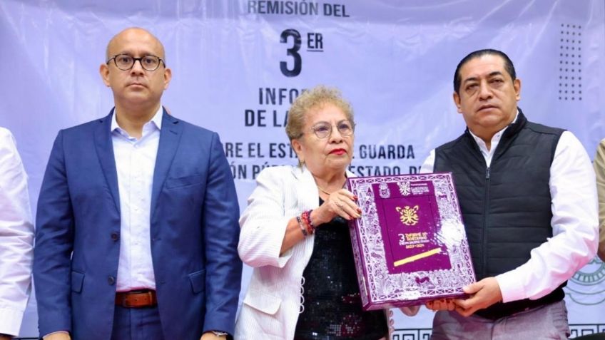 Gobernadora Evelyn Salgado entrega su Tercer Informe de Gobierno al Congreso de Guerrero