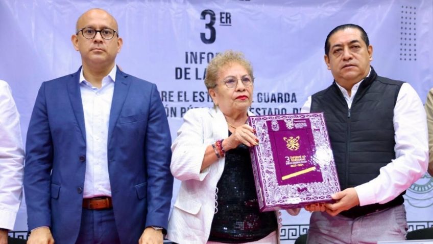 Congreso de Guerrero recibe tercer informe de gobierno de Evelyn Salgado Pineda