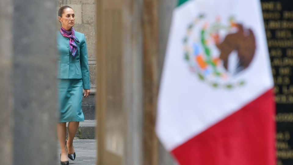 Presidenta Claudia Sheinbaum en Palacio Nacional