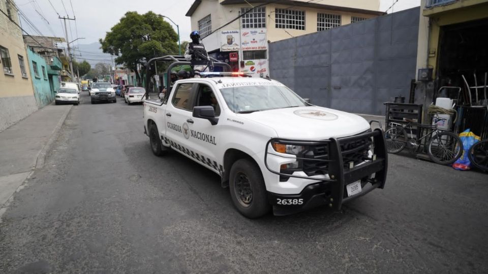 Despliegan operativo policíaco en el pueblo de Cuautepec, de la alcaldía Gustavo A. Madero.