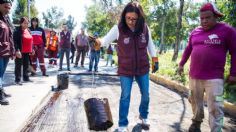 Arranca en Iztapalapa "Manos a la obra con el programa Bachetón. Camino libre de baches"