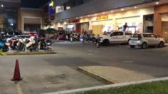 Reportan balacera en estacionamiento de una plaza comercial en Jiutepec, Morelos