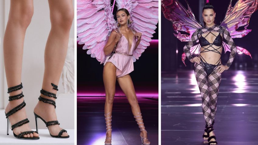 Las modelos del Victoria’s Secret Fashion Show 2024 lucieron estos lujosos zapatos; conoce el proceso artesanal | VIDEO