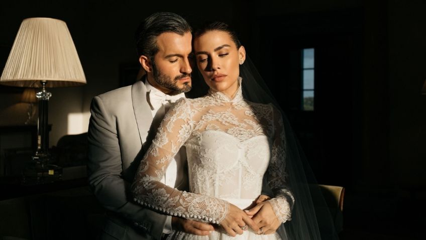 Michelle Salas celebra su primer aniversario de casada y comparte románticas fotos de su boda con Danilo Díaz Granados