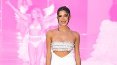 Eugenia, la hermana de Mariana Rodríguez, se roba miradas en el Victoria’s Secret Fashion Show con look blanco impecable