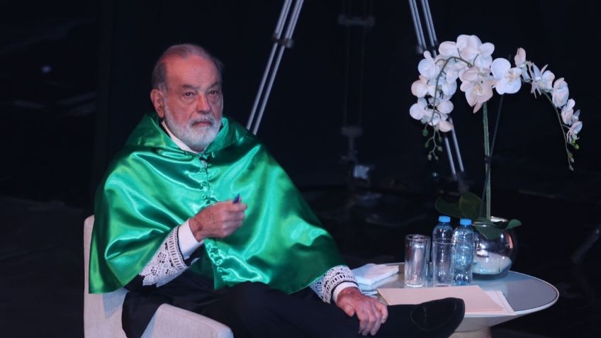 Carlos Slim recibe doctorado Honoris Causa por la Universidad Anáhuac