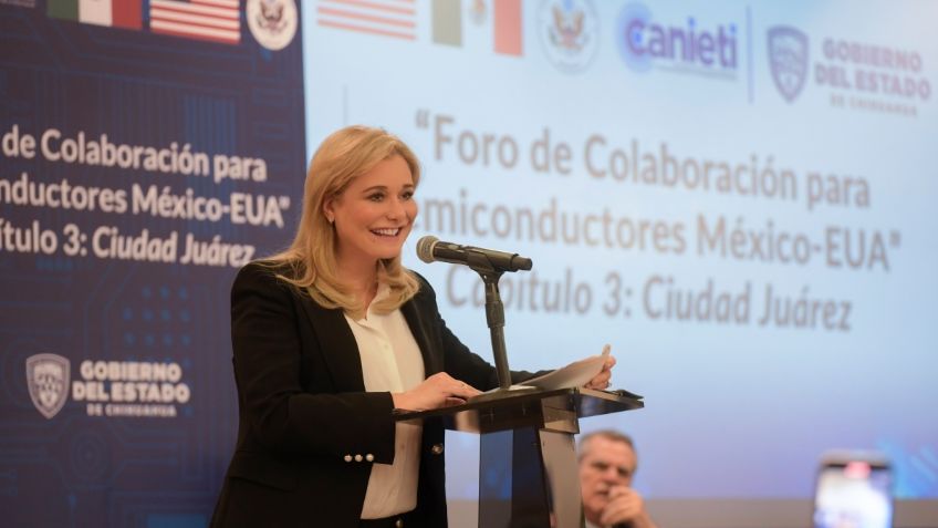 Maru Campos: Chihuahua líder en exportación de productos electrónicos que se fabrican en México