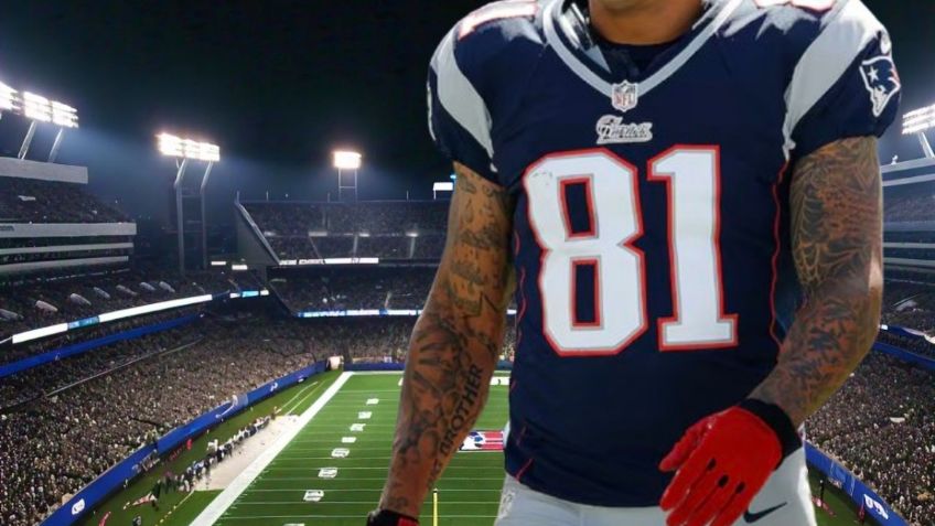 El jugador que fue una estrella mexicana de los New England Patriots y terminó con cadena perpetua