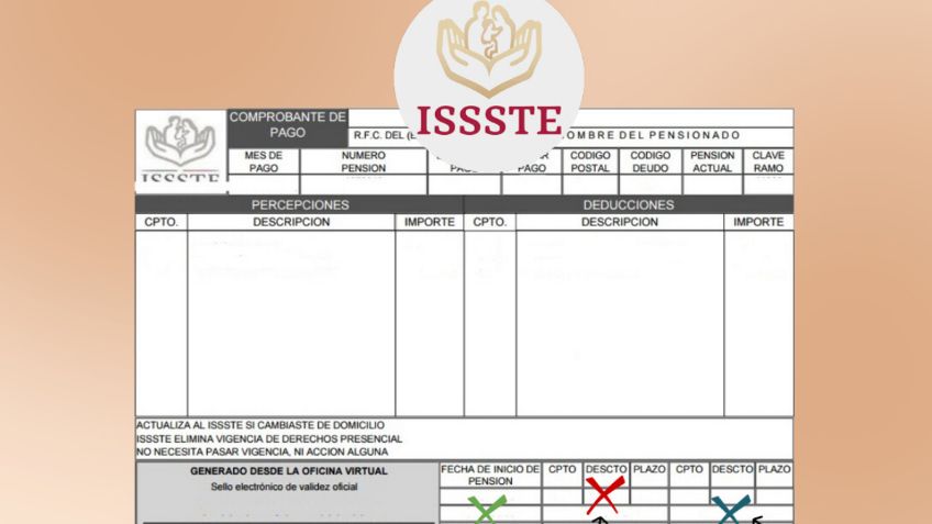 Pensión ISSSTE: así puedes descargar los talones de pago sin pagar dinero extra