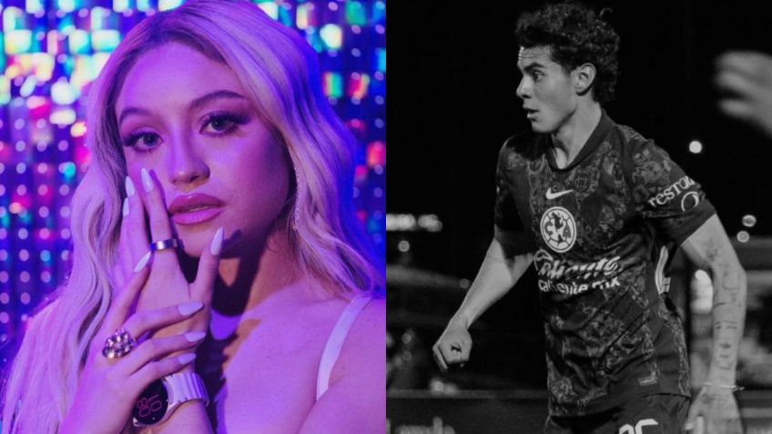 ¿Estrena noviazgo? Captan a Karol Sevilla besando a Diego Monroy, futbolista del América: FOTO