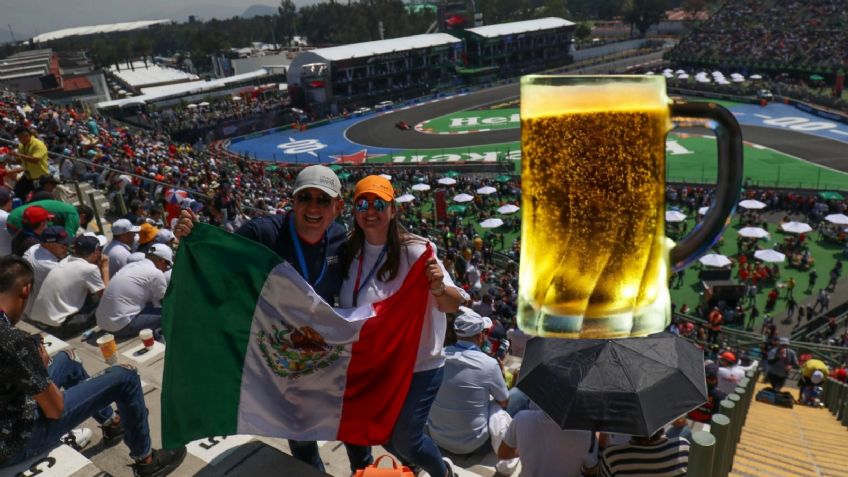 Gran Premio de México 2024: ¿cuánto cuesta la cerveza en el Autódromo Hermanos Rodríguez?