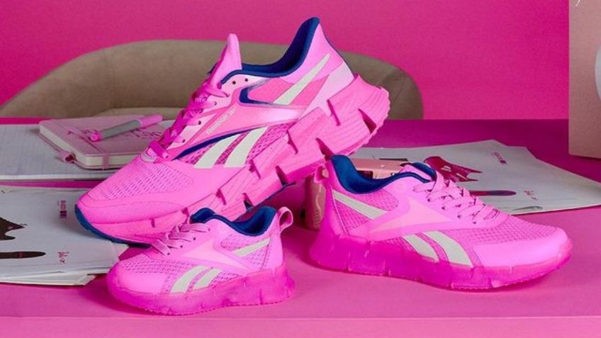 Reebok lanza colaboración con Barbie y crean los tenis noventeros que querrás