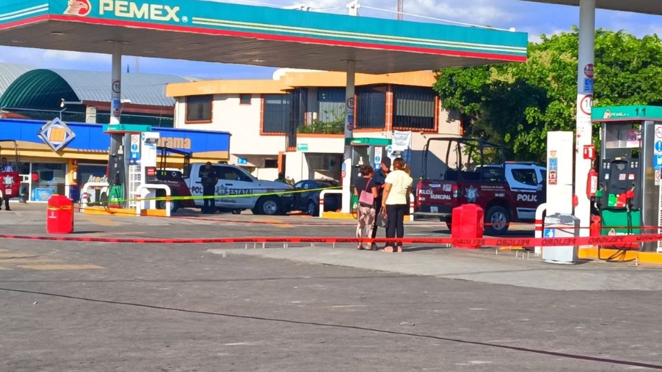 Ataque en una gasolinera de Puebla