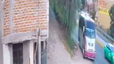 Nuevo VIDEO de volcadura de tráiler en San Miguel de Allende revela quién tuvo la culpa del grave accidente