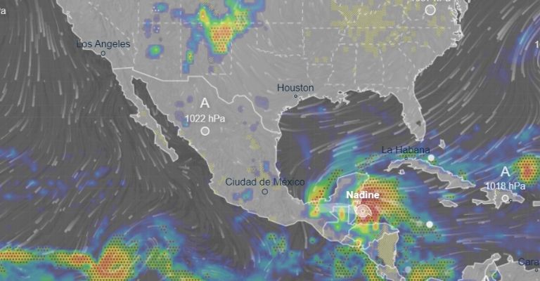 nadine tormenta tropical