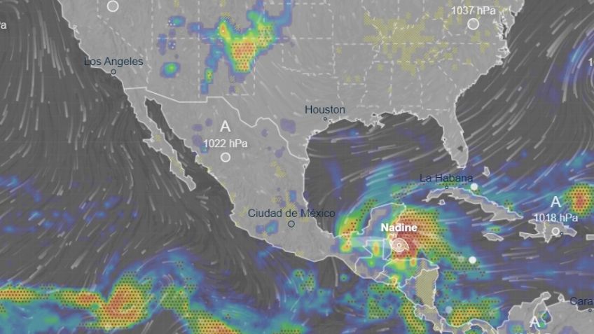 CLIMA Se forma tormenta tropical Nadine; esta será su TRAYECTORIA y cuándo tocará tierra