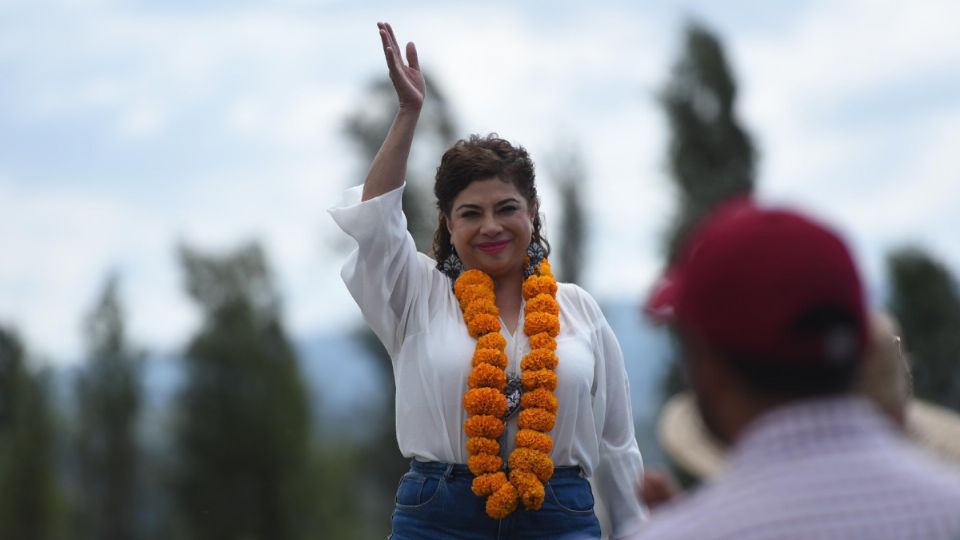 Clara Brugada arribó a la alcaldía de Xochimilco