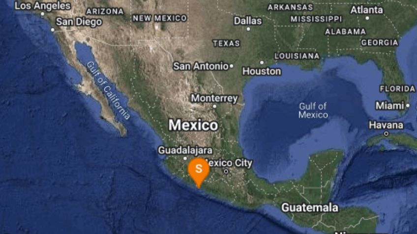 Reportan sismo magnitud 4.0 en Lázaro Cárdenas, Michoacán