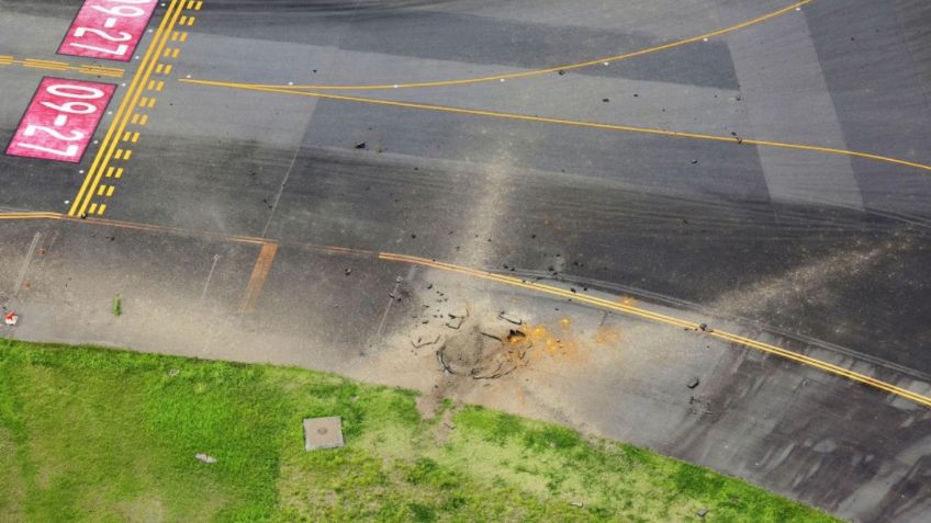 Estalla bomba de la Segunda Guerra Mundial en aeropuerto de Japón