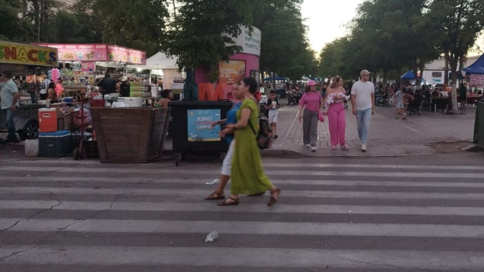 Sonora registra altas temperaturas en las calles