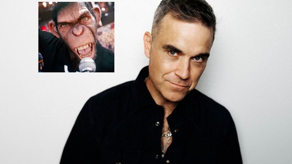 Robbie será personificado por un mono en su biopic 'Better Man: La historia de Robbie Williams'