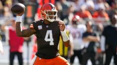 Deshaun Watson de los Cleveland Browns sufre lesión en el tendón de Aquiles