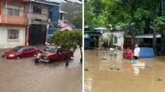 "Nadine" deja lluvias torrenciales e inundaciones en el Istmo de Tehuantepec