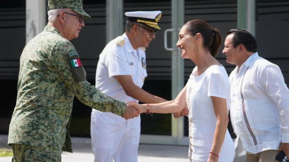 Claudia Sheinbaum en Yucatán