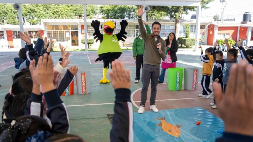 Pepe Couttolenc fomenta la educación ambiental con el programa “Héroes del reciclaje”