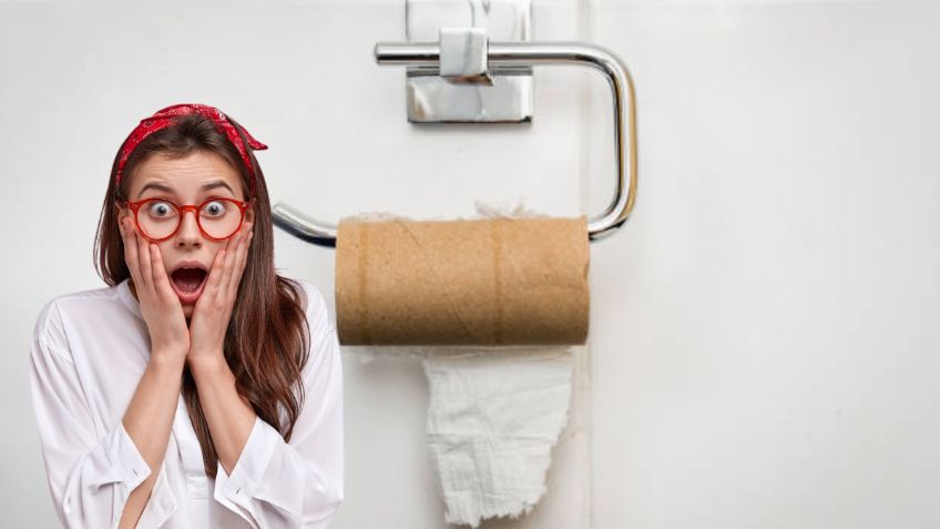 Qué significa dejar el papel higiénico con el rollo gastado