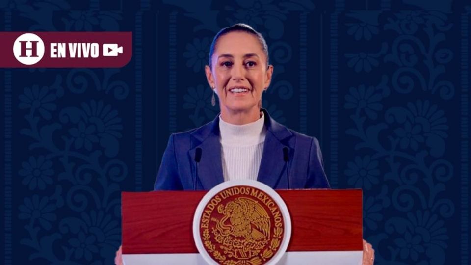 La presidenta Sheinbaum presenta la Mañanera del Pueblo este lunes.