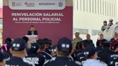 Delfina Gómez otorga aumento salarial de 11% a policía estatal