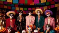 Te vas a enamorar con la versión de Catrines de BTS para este Día de Muertos según la IA