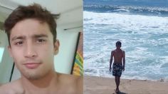 Buscan a Uriel Aldhair Lino Castro, joven de 19 años que fue arrastrado por las fuertes olas en Pie de la Cuesta, Acapulco