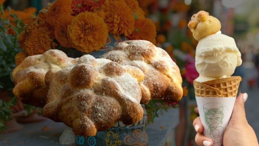 ¿En dónde venden los helados con sabor a pan de muerto en la CDMX?