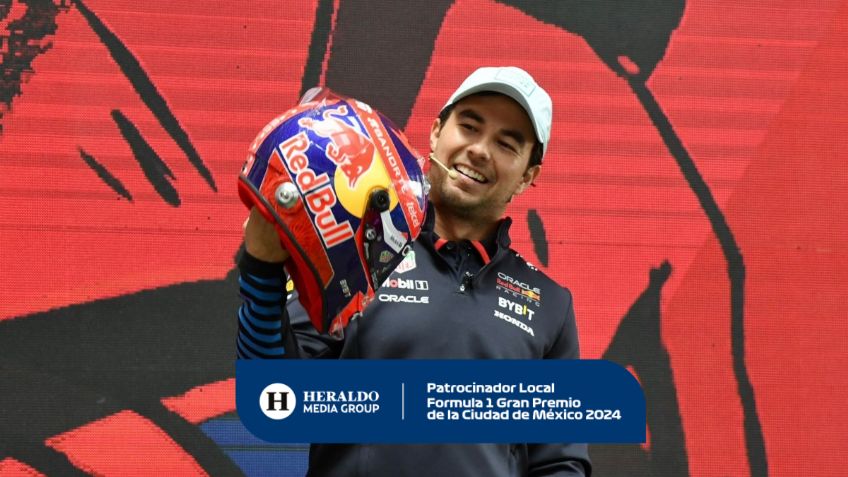 GP de México: Checo Pérez presenta el casco que usará en el Autódromo Hermanos Rodríguez | FOTOS