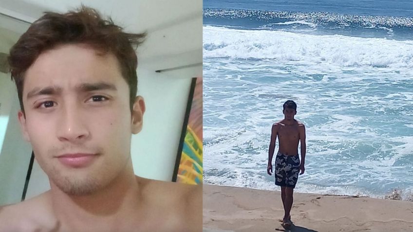 Buscan a Uriel Aldhair Lino Castro, joven de 19 años que fue arrastrado por las fuertes olas en Pie de la Cuesta, Acapulco