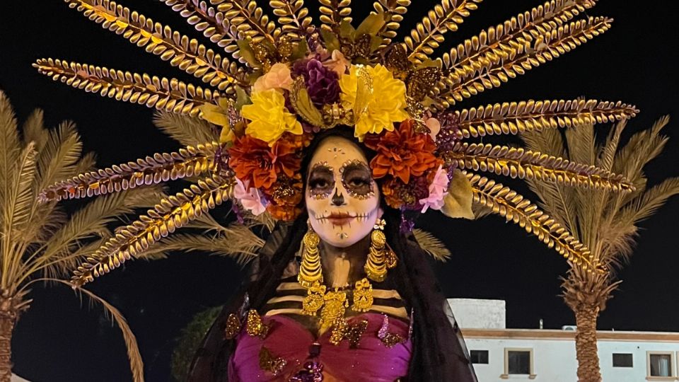 El Concurso de Catrinas es uno de los eventos más llamativos del Día de Muertos en Los Cabos.