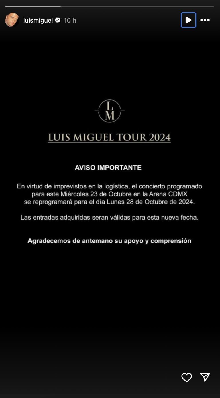 luis miguel cancela concierto cdmx