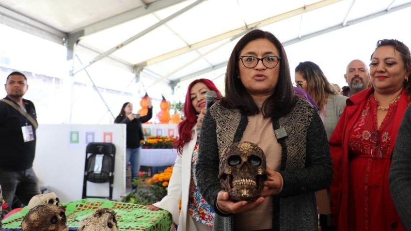 Arrancan expo venta en Iztapalapa en el marco de celebraciones por Día de Muertos