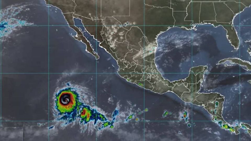 Huracán Kristy se intensifica a categoría 4 en la escala Saffir-Simpson