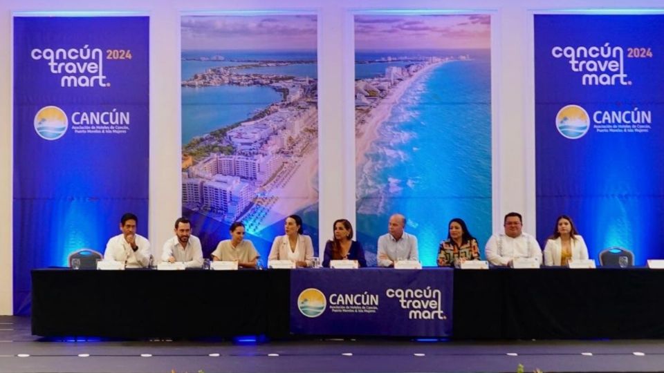 “Serán nuestros aliados, los embajadores turísticos”, afirmó la titular de la Sectur, Josefina Rodríguez Zamora, durante su partición en la edición número 36 de Cancún Travel Mart.