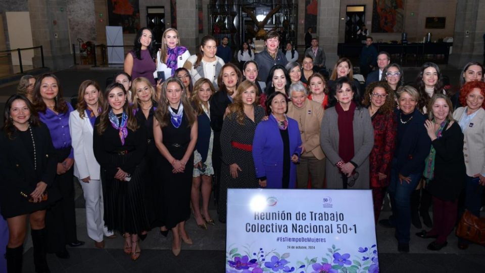 Seguirán sumando los esfuerzos a los de las mujeres de la sociedad civil organizada y profesional