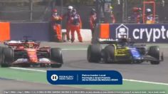 Gran Premio de México: el momento exacto del choque entre Albon y Bearman en el Autódromo Hermanos Rodríguez