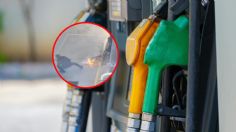 IMÁGENES FUERTES: sujetos incendian una gasolinera, así lo sofocó una valiente trabajadora