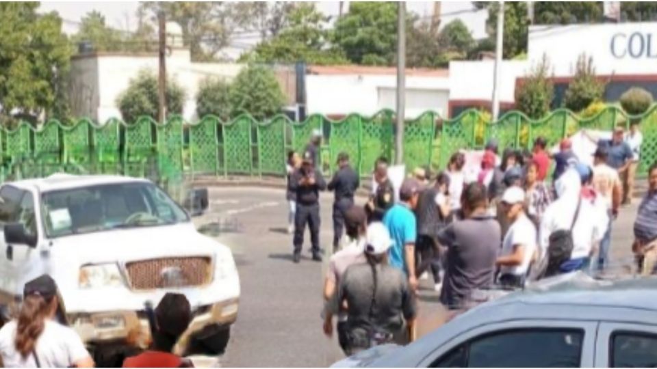 Los manifestantes esperan un diálogo con la Secretaría de Seguridad Ciudadana